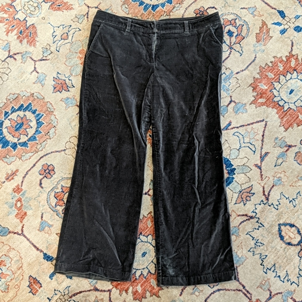 Velvet Grey Pants